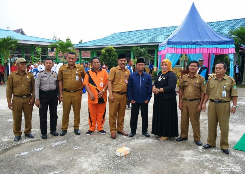 Plt Kadis Pendidikan buka School Meeting  SMPN 2 Bukit Batu 2017 Perdana Secara Resmi
